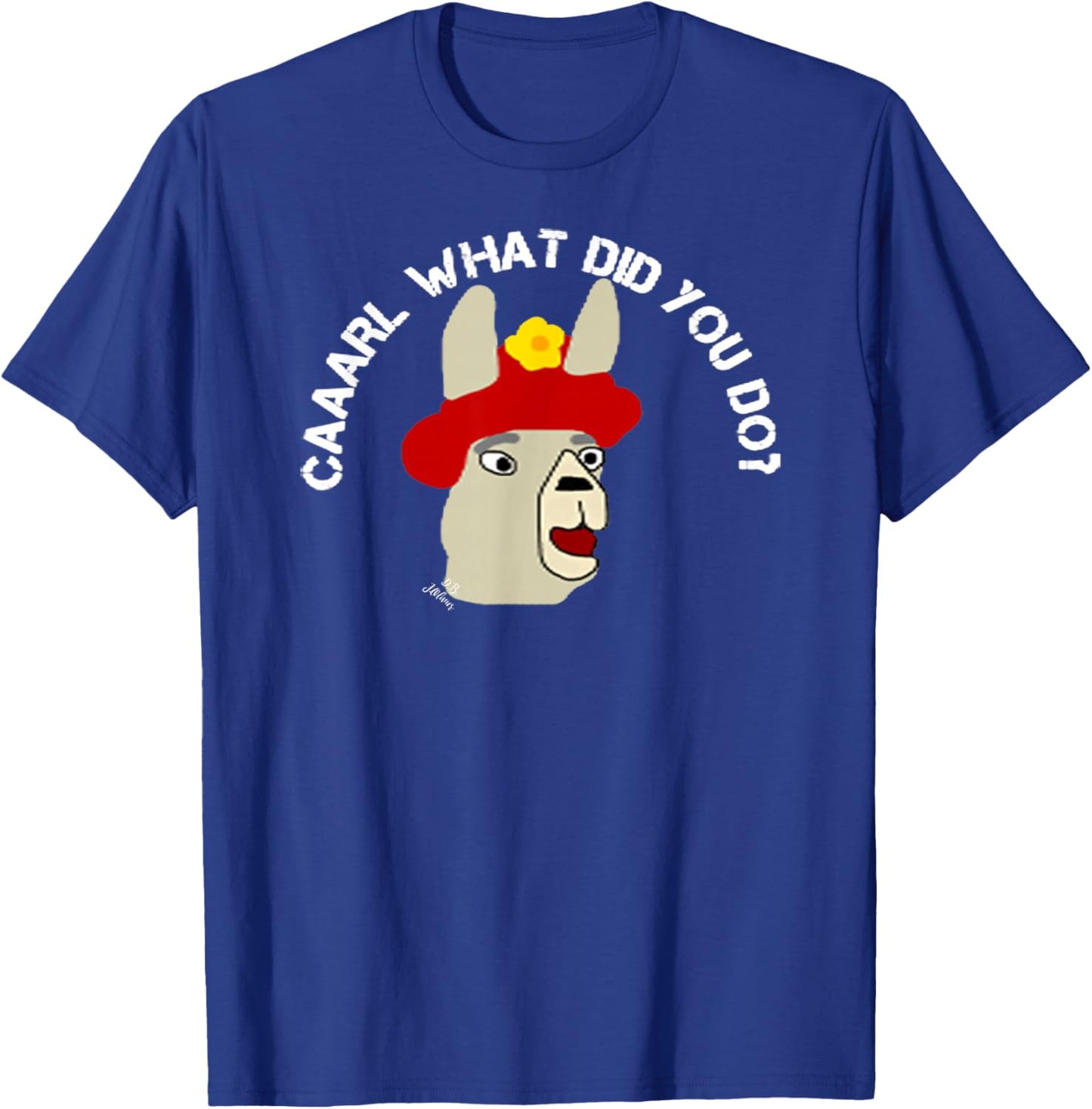 Lamas mit Hütts Karl was du dan? Funny Lama T-Shirt - T-Shirt | Royal
