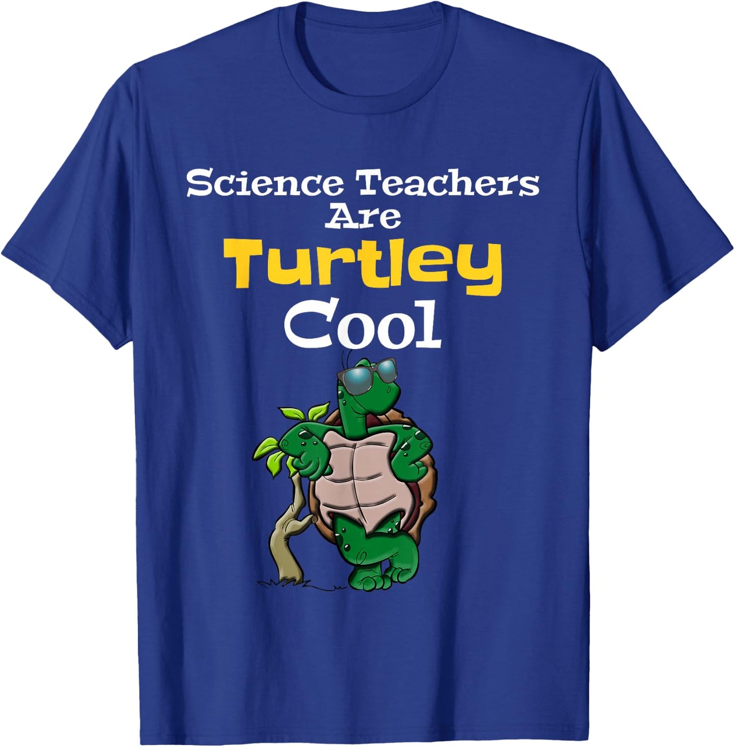 Science Teachers Gifts School Employee Shirts Turtle Lover T-Shirt - T-Shirt | Royal