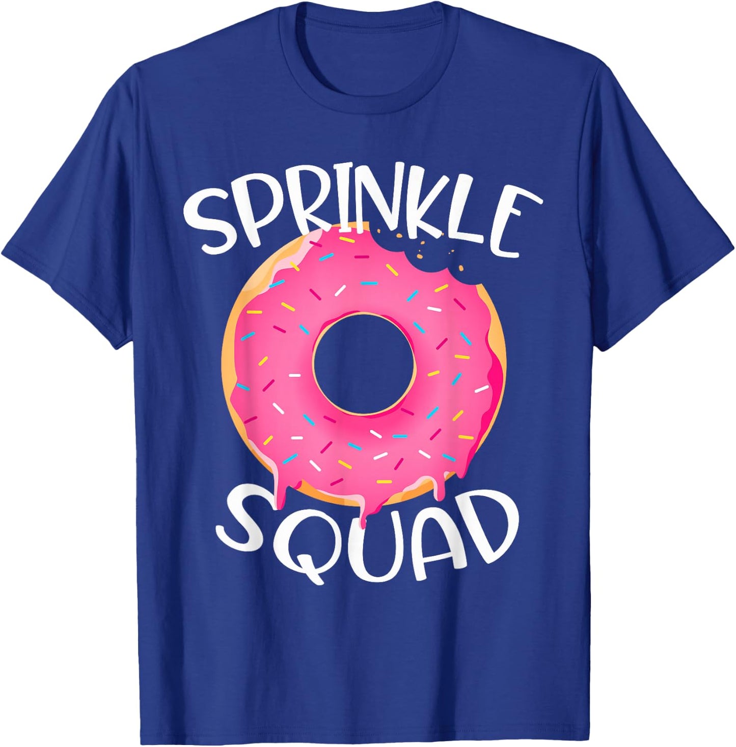Sprinkle Squad Donut Funny Donut Lover Birthday Gifts T-Shirt - T-Shirt | Royal