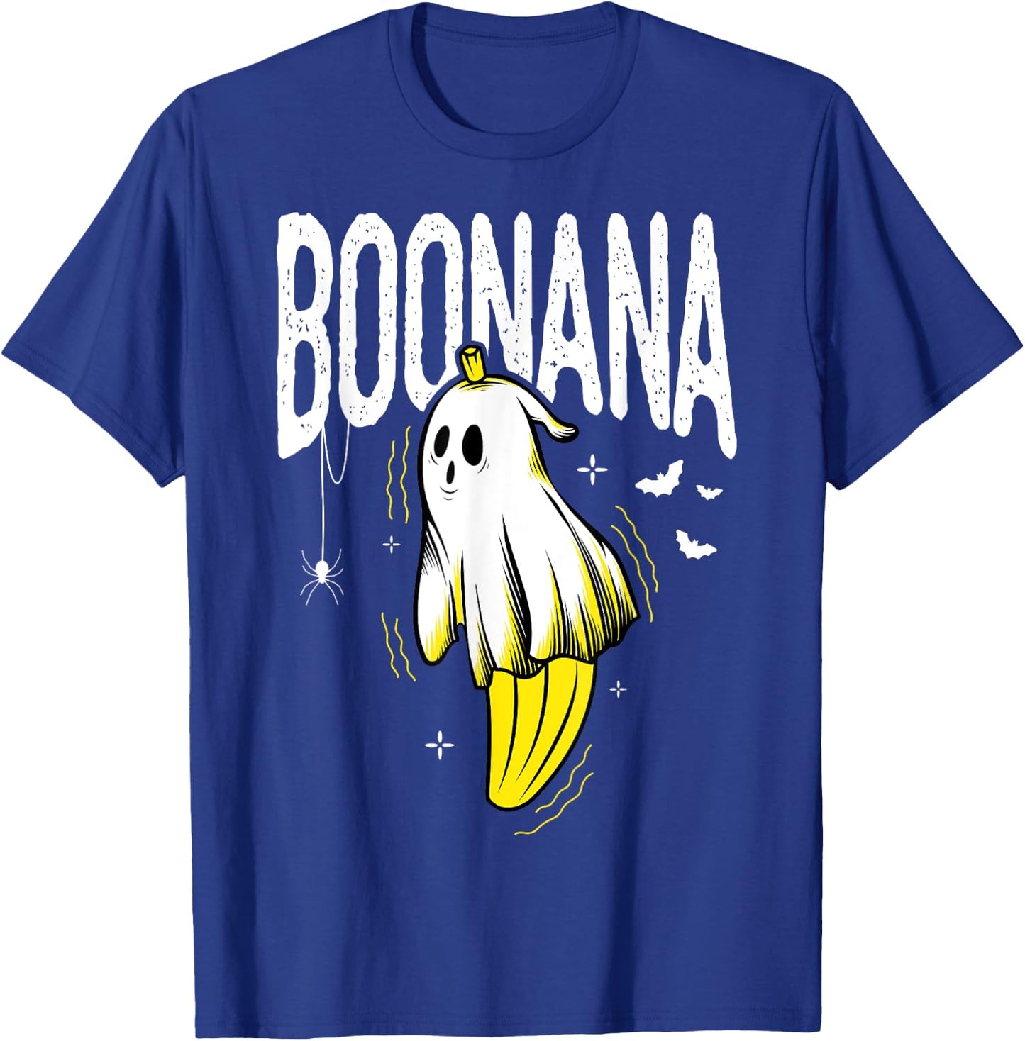 Boonana banana halloween creepy banana halloween fan T-Shirt - T-Shirt | Royal