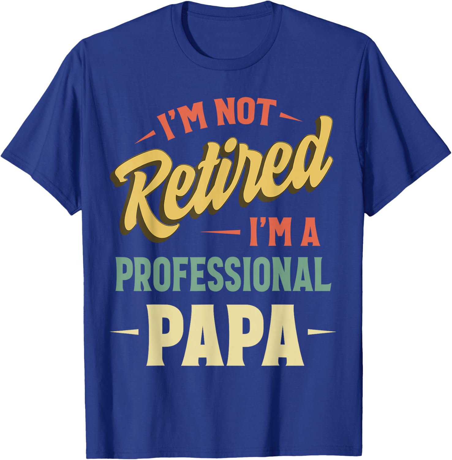 Papa Shirts For Grandpa Funny Fathers Day Professional Papa T-Shirt - T-Shirt | Royal