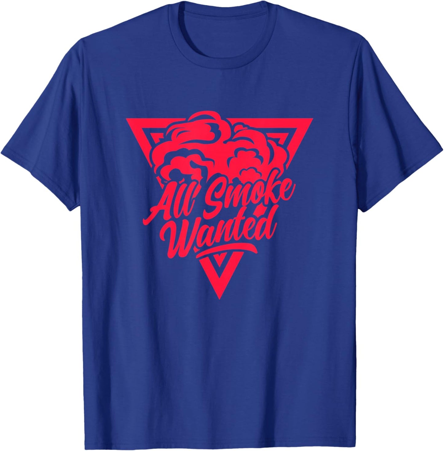 Concrete And Luxury All Smoke Wanted Infrared T-Shirt - T-Shirt | Royal