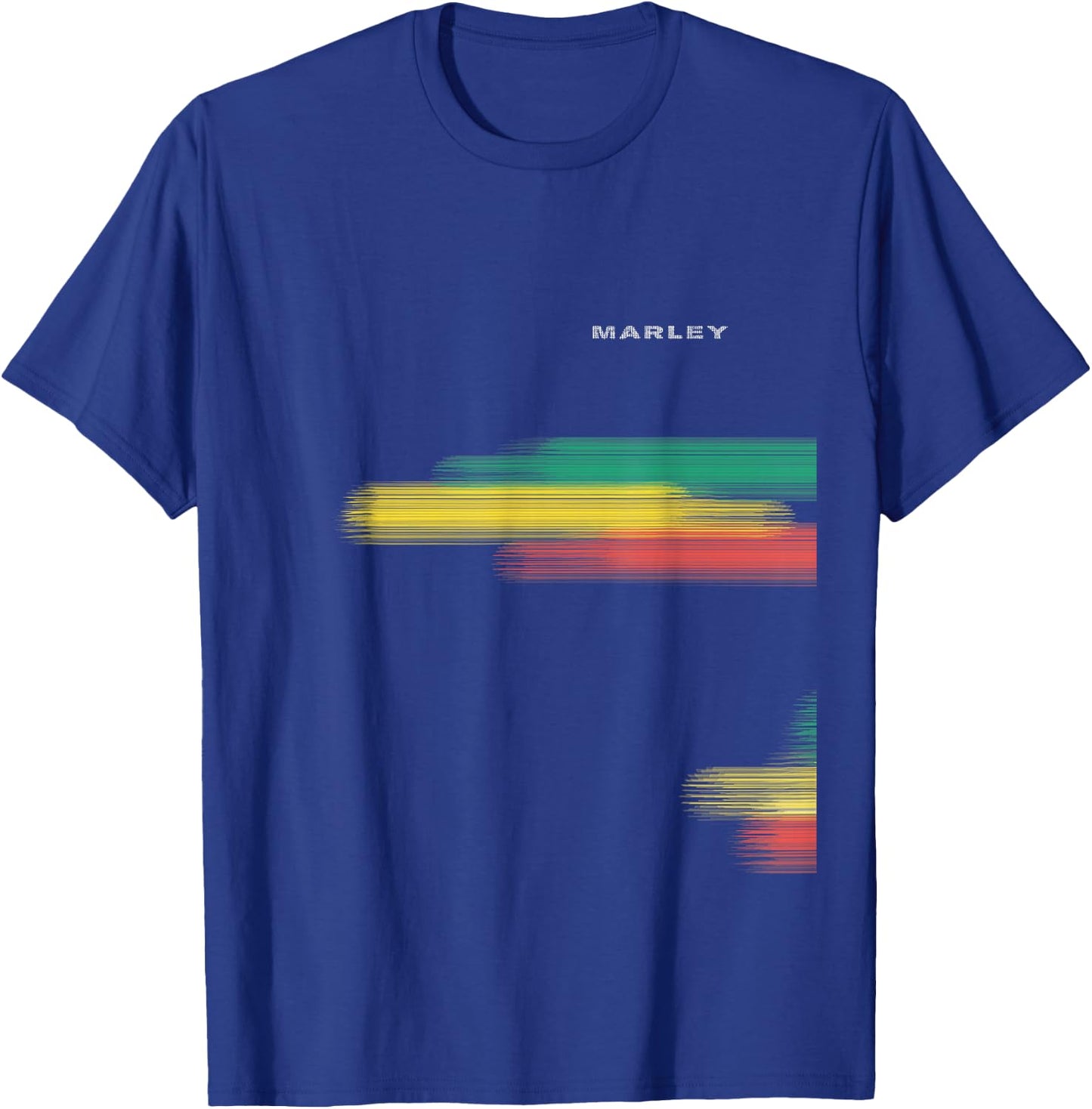 Marley Official Rasta Splatter T-Shirt - T-Shirt | Royal