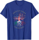 American Grown Italian Roots USA Italy Flag Heritage Tree T-Shirt - T-Shirt | Royal