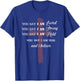 ou Say I am Loved am Strong am Held am Loved and I Believe T-Shirt - T-Shirt | Royal