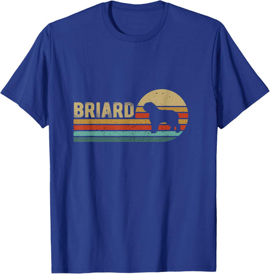 Briard Dog T-Shirt - T-Shirt | Royal