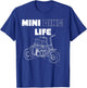 Minibike Mini Motorbike Funny Pocket Bike T-Shirt - T-Shirt | Royal