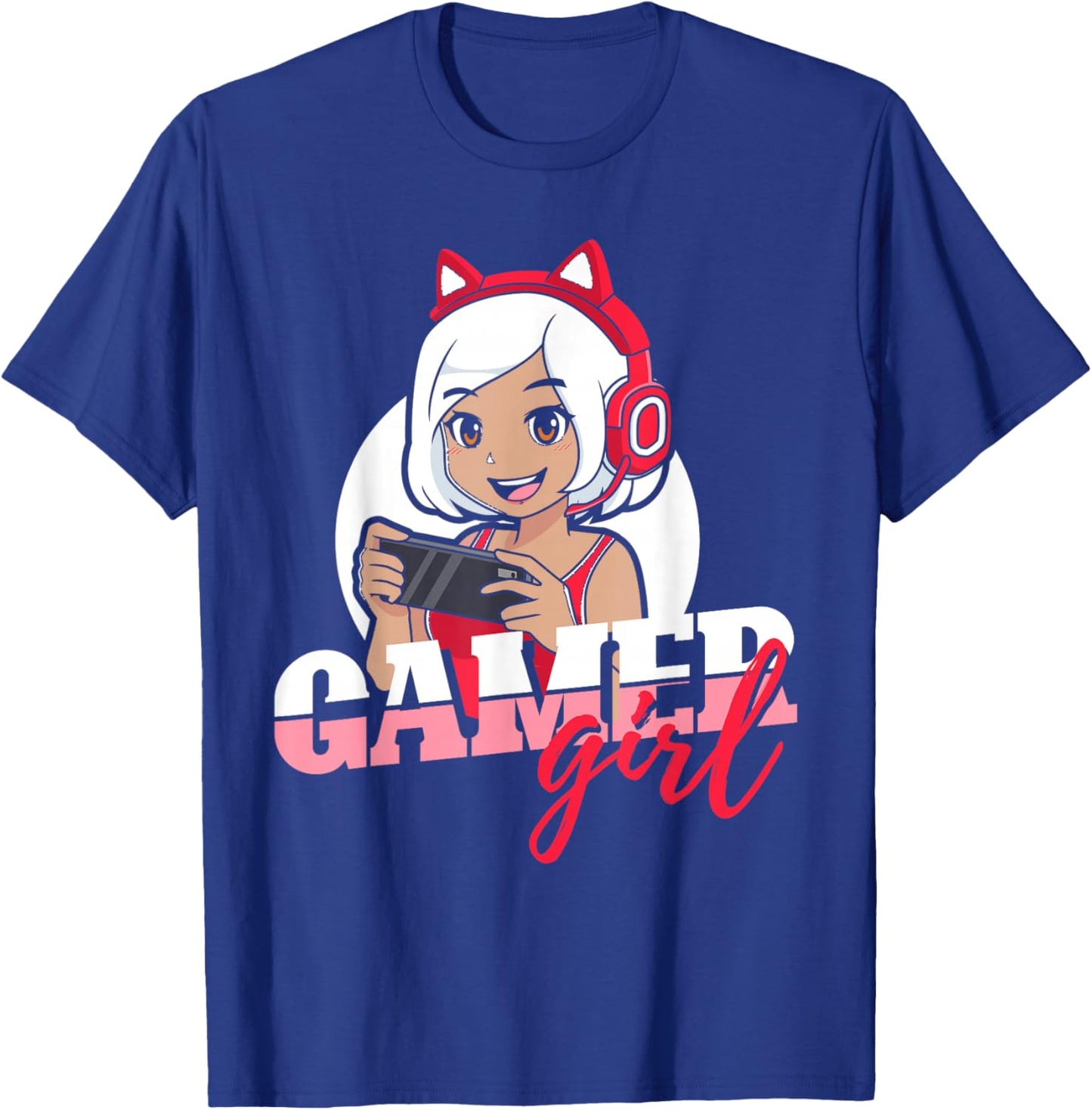 Gamer Girl Gaming T-Shirt - T-Shirt | Royal