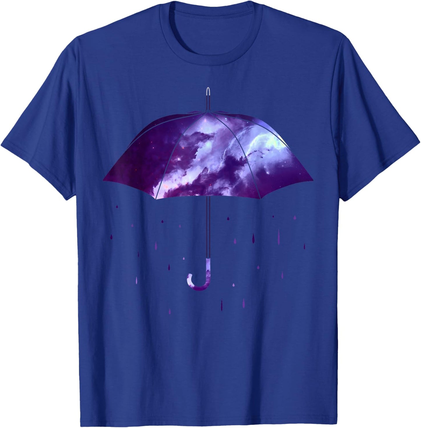 Rain Purple Umbrella Violet Favorite Color T-Shirt - T-Shirt | Royal