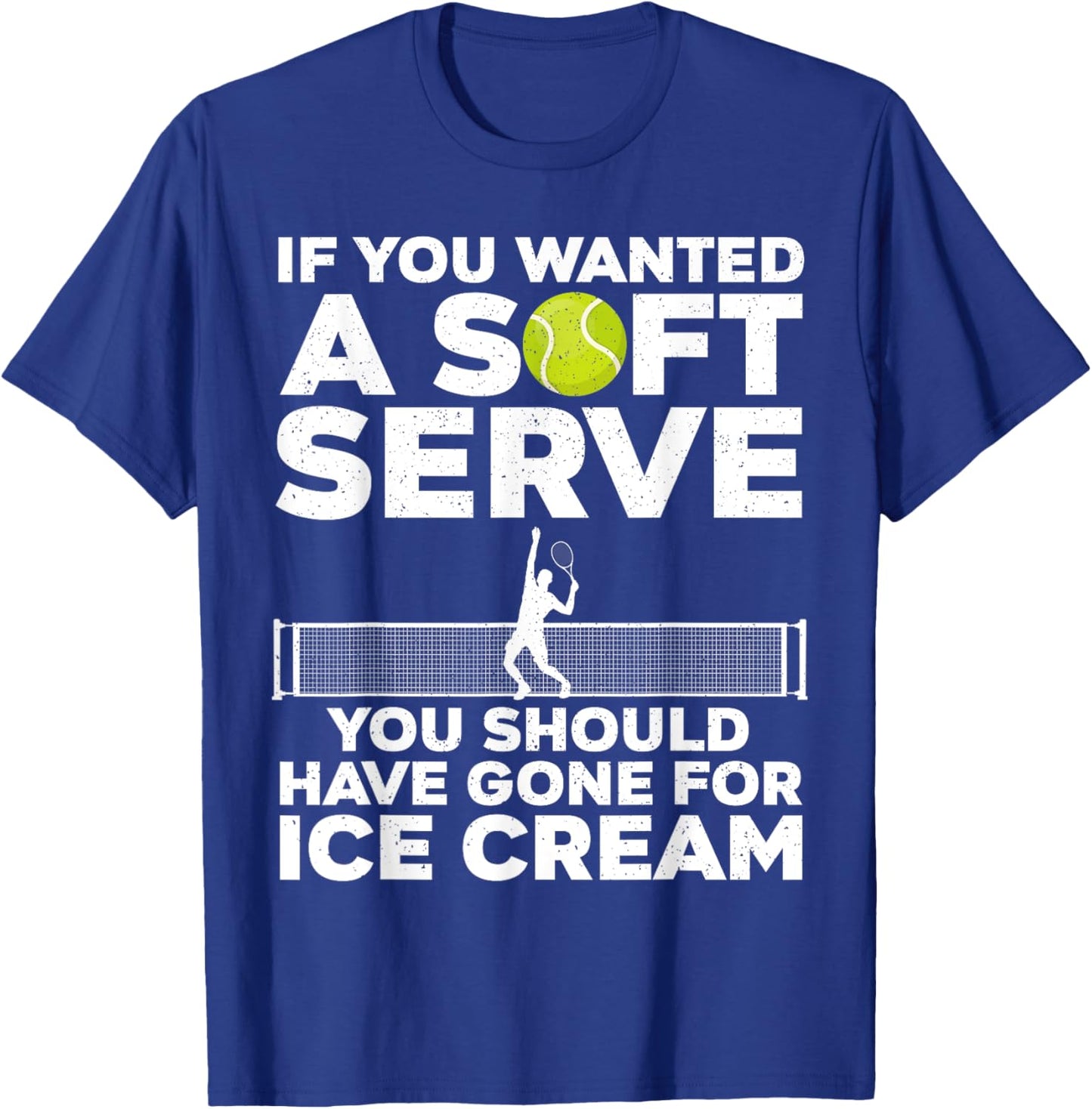 Cool Tennis Novelty Women Boys Girls Tennis Players T-Shirt - T-Shirt | Royal