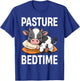 Funny Pasture Bedtime Cute Cow Pajamas PJ Sleep T-Shirt - T-Shirt | Royal