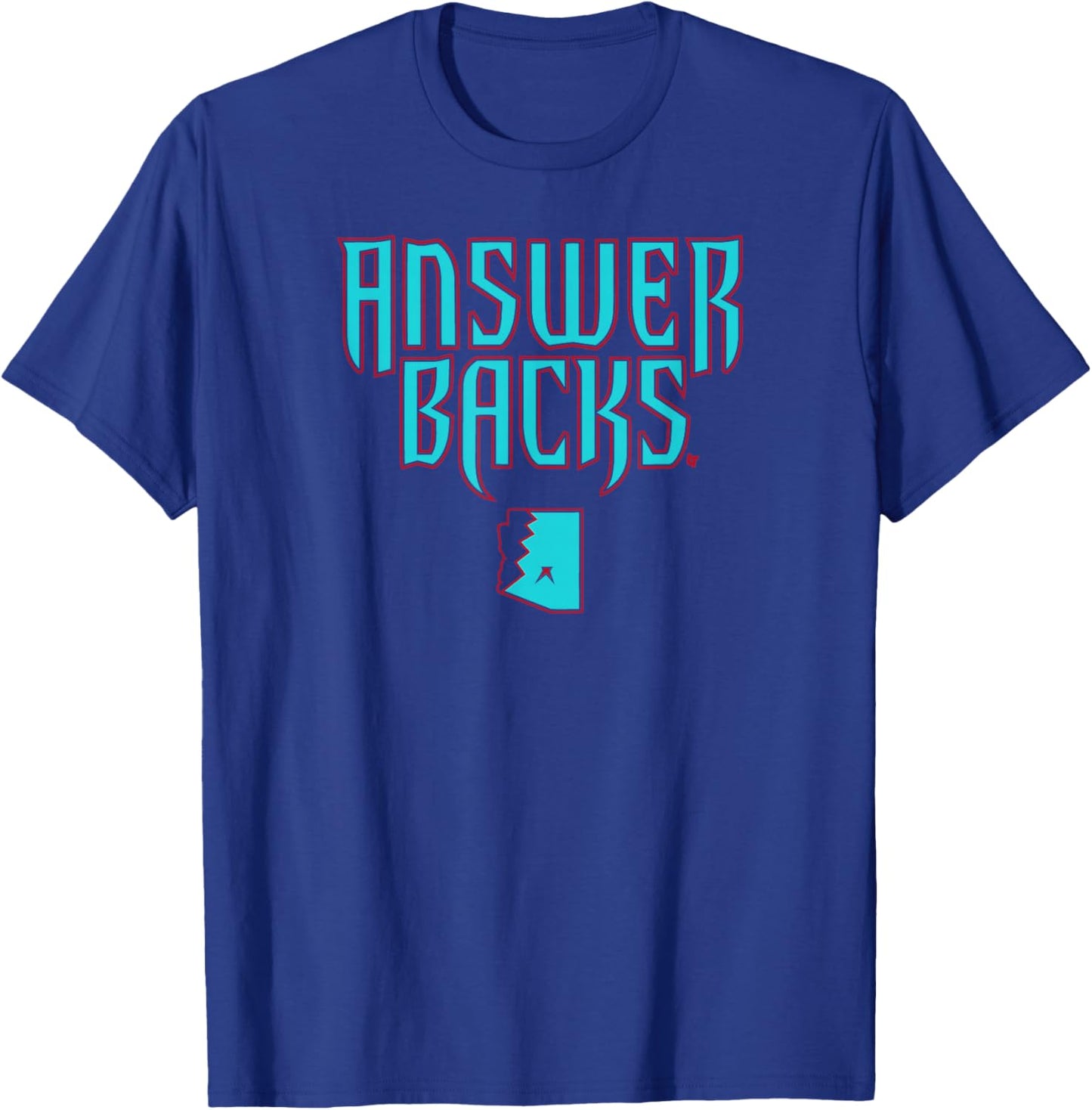 AnswerBacks - Arizona Baseball T-Shirt - T-Shirt | Royal