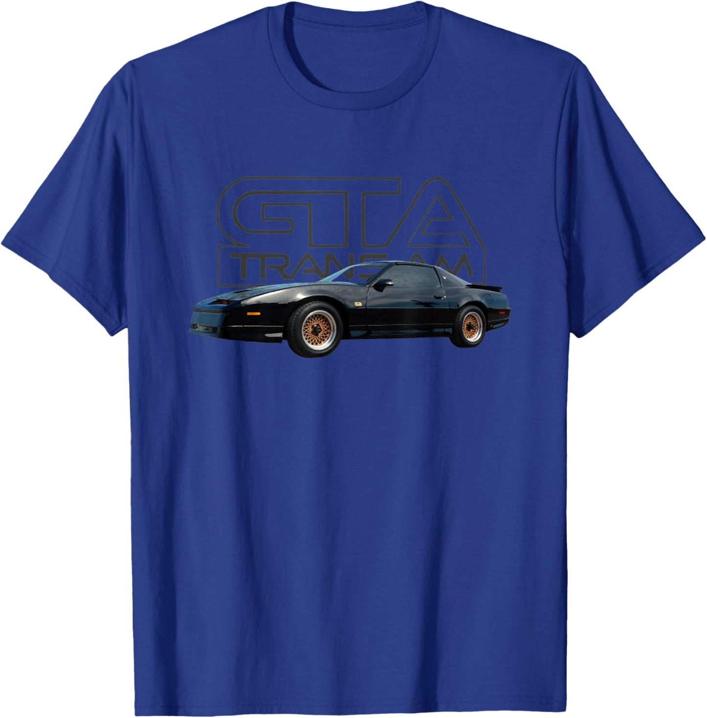 Bandit Trans Am GTA 4thgen Muscle Black Cars T-Shirt - T-Shirt | Royal