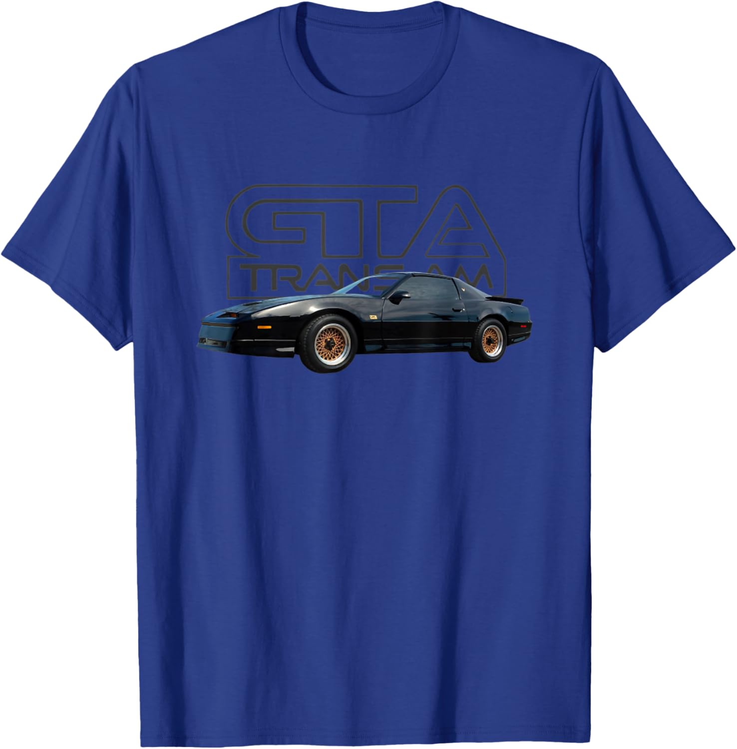 Bandit Trans Am GTA 4thgen Muscle Black Cars T-Shirt - T-Shirt | Royal
