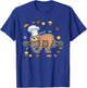 Funny Baking Gifts - Sloth Baker Cupcake Lover - Baker T-Shirt - T-Shirt | Royal