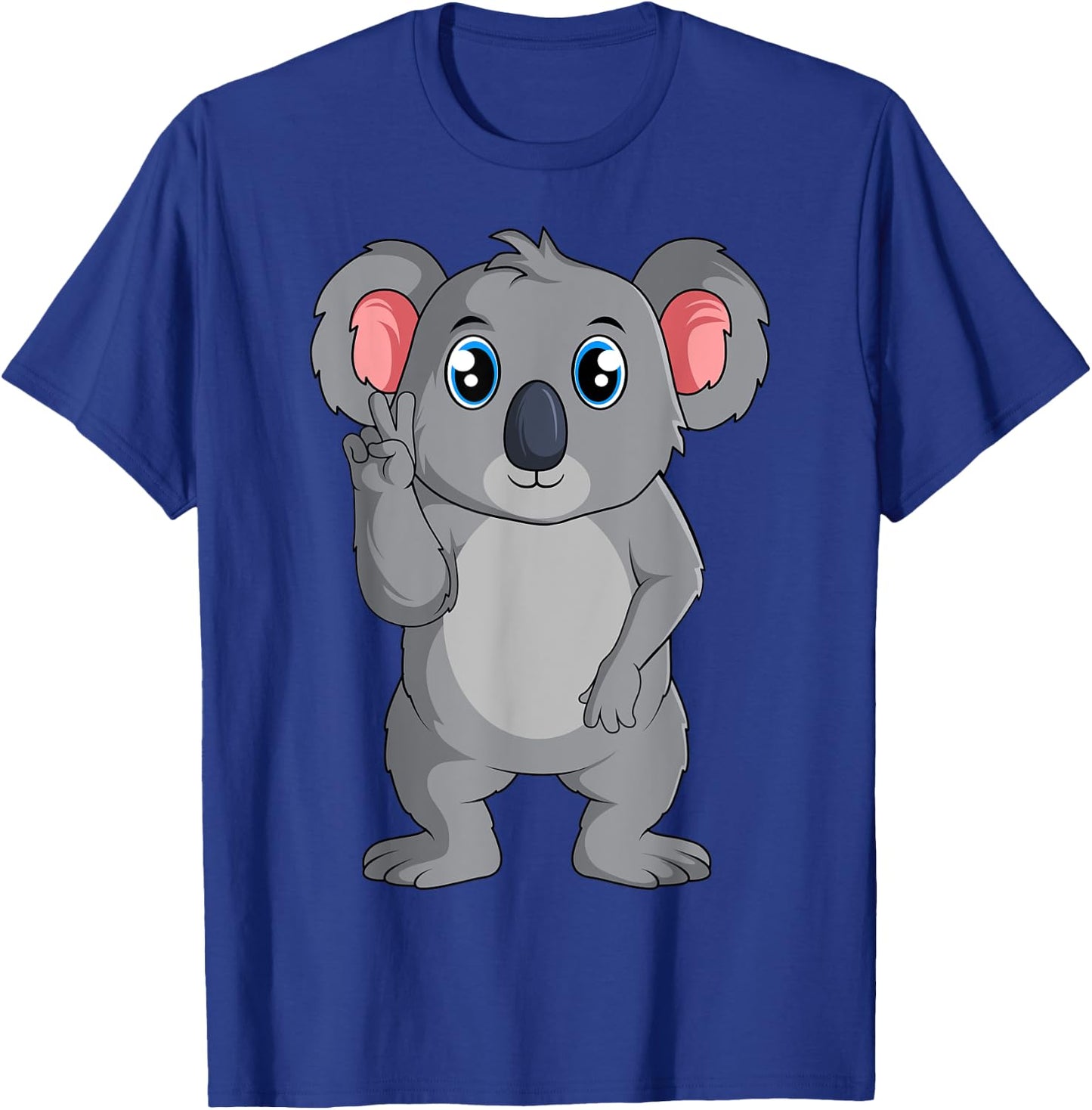 Koala Girls Boys Women Kids T-Shirt - T-Shirt | Royal