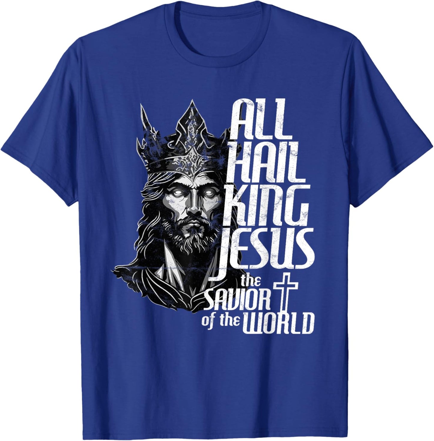 All Hail the Heavenly King Jesus T-Shirt - T-Shirt | Royal