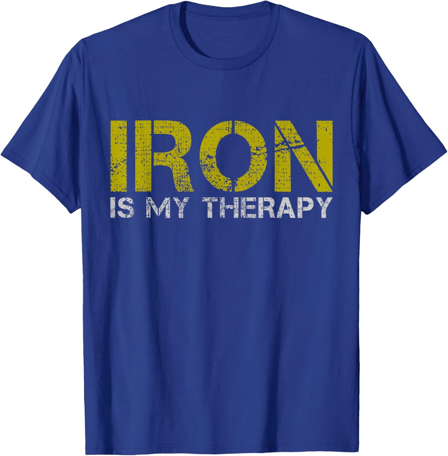 Fitness Gym Training Workout Bodybuilding Weightlifting Gift T-Shirt - T-Shirt | Royal