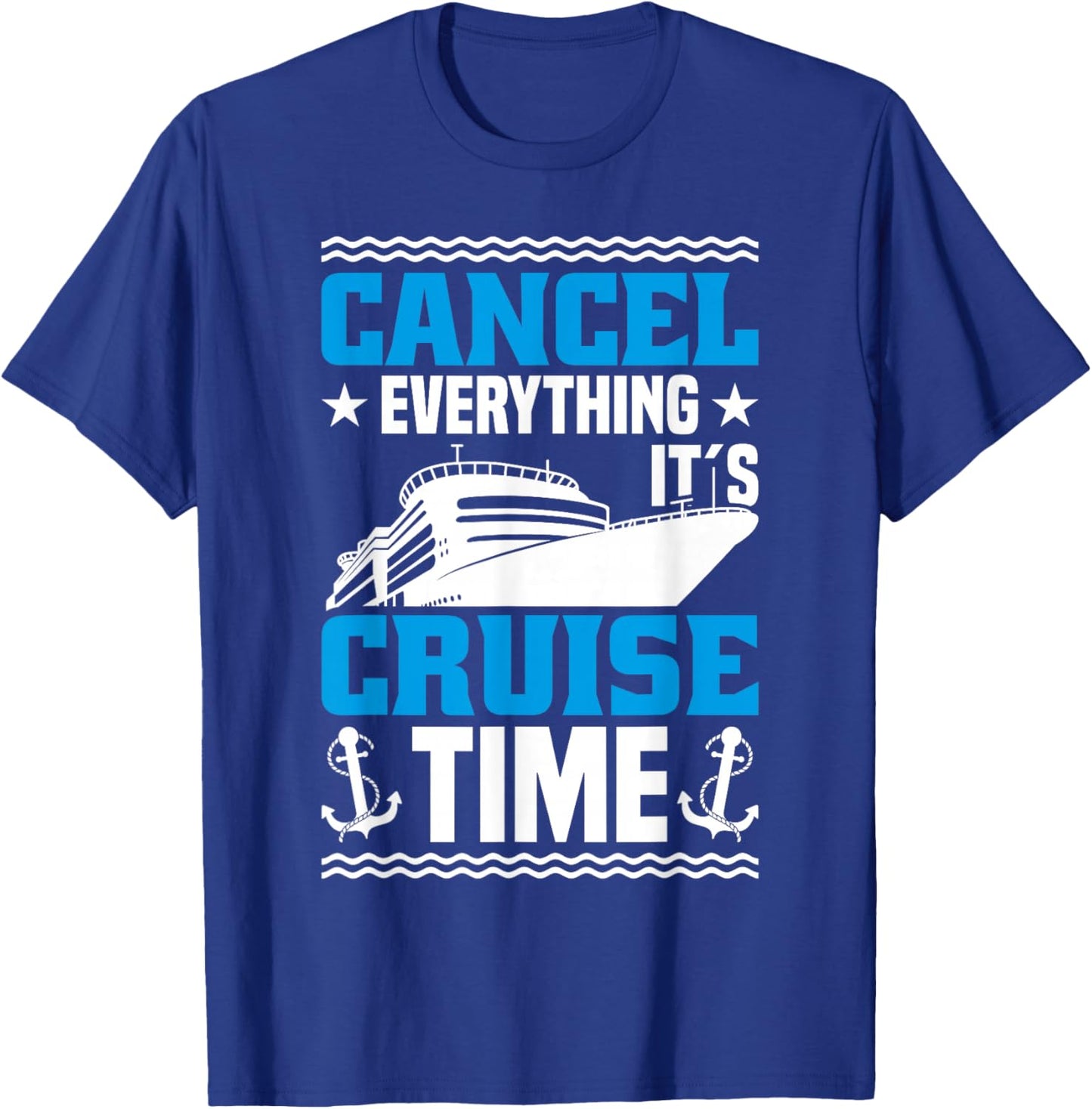 Cruising Ship Vacation Party & Family Cruising Crew Cruise T-Shirt - T-Shirt | Royal