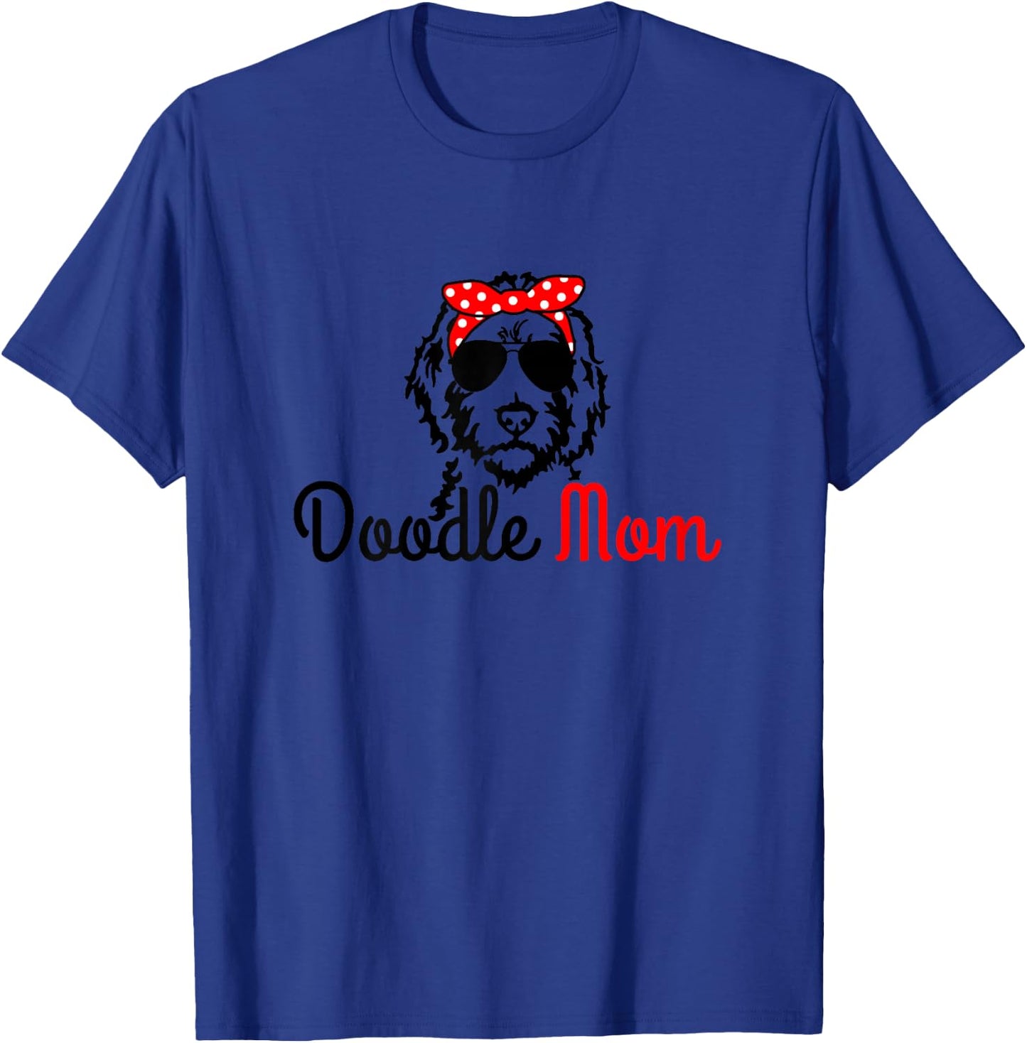 Doodle Mom Goldendoodle Labradoodle Dog Golden Doodle Gift T-Shirt - T-Shirt | Royal
