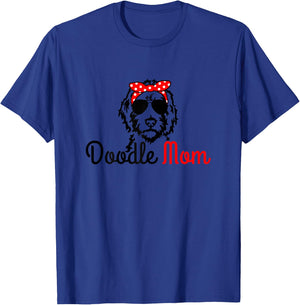 Doodle Mom Goldendoodle Labradoodle Dog Golden Doodle Gift T-Shirt - T-Shirt | Royal
