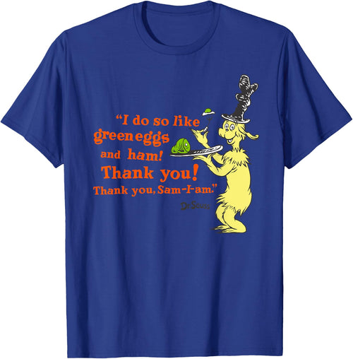 Dr. Seuss Green Eggs and Ham "I Do So Like" quote