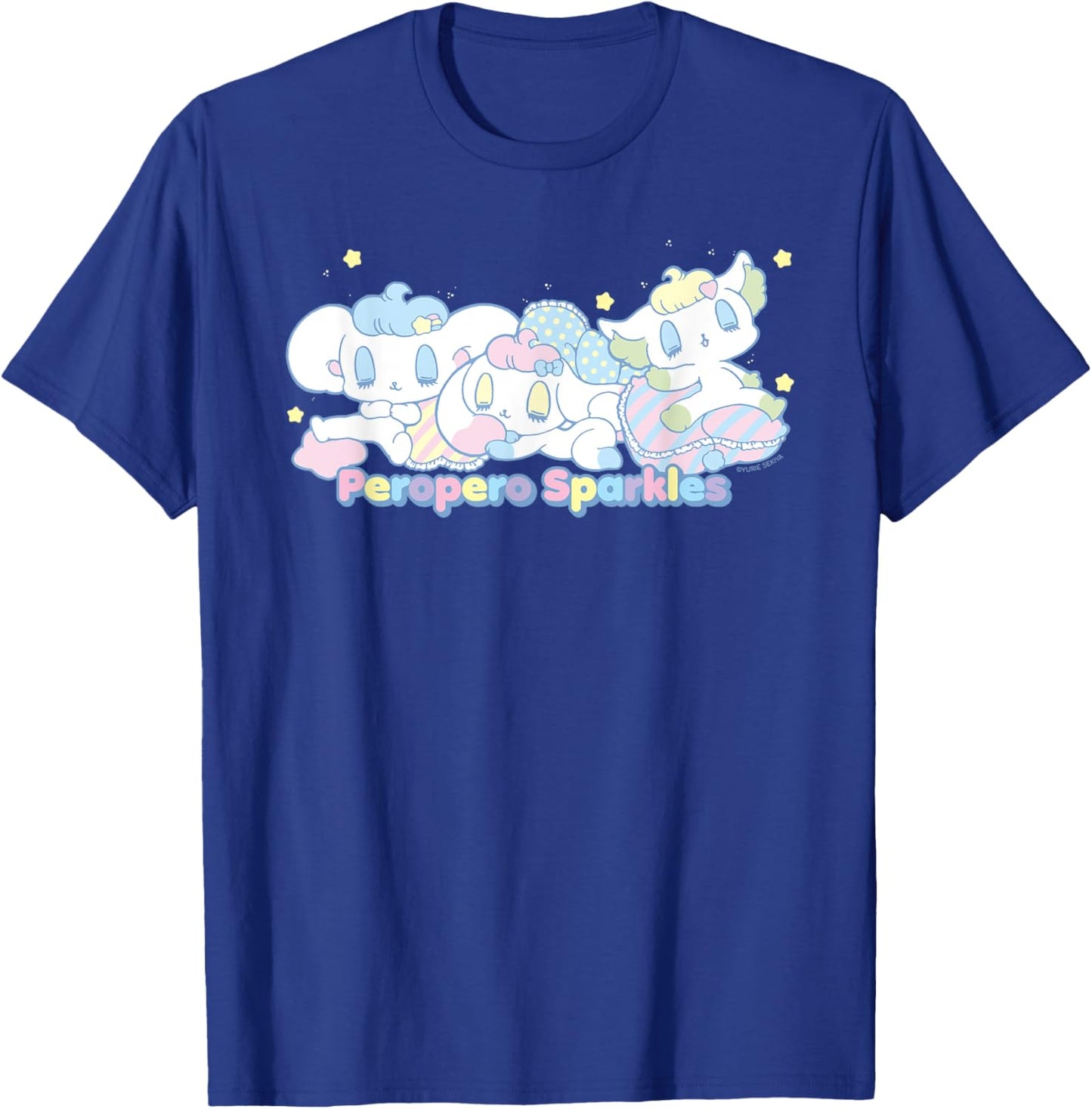 PeroPero Sparkles Manga Rue Love Hearts Valentines Kawaii T-Shirt - T-Shirt | Royal