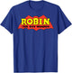 DC Comics Robin The Boy Wonder Classic Logo T-Shirt - T-Shirt | Royal