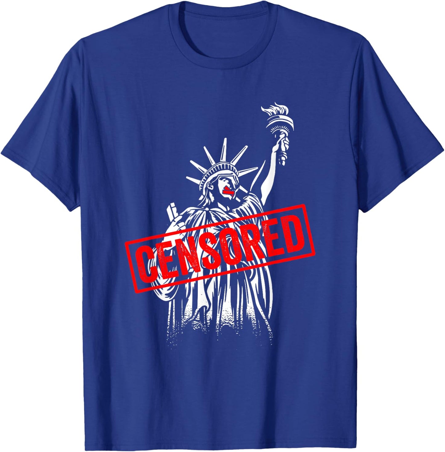 Anti Tech Censorship Anti Government Censorship T-Shirt - T-Shirt | Royal