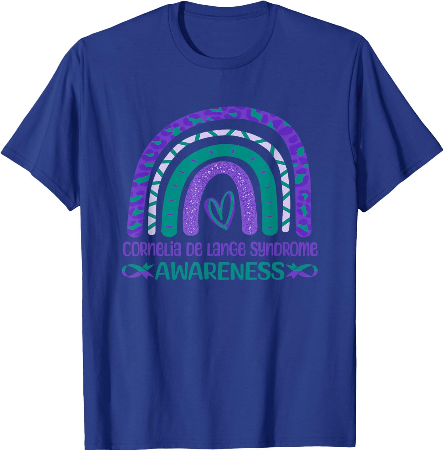 Cornelia De Lange Syndrome Awareness T-Shirt - T-Shirt | Royal