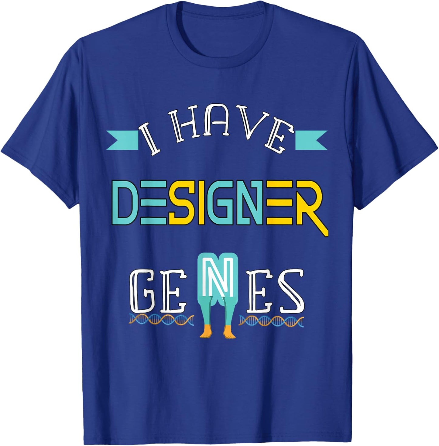 Down Syndrome Gift Teens Teenage Girls Boys DS Awareness T-Shirt - T-Shirt | Royal