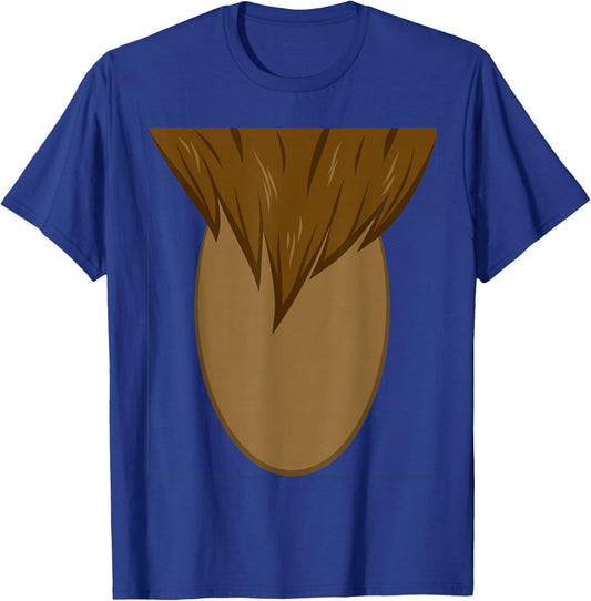 Costume Animal Belly Halloween Costume Lion T-Shirt - T-Shirt | Royal