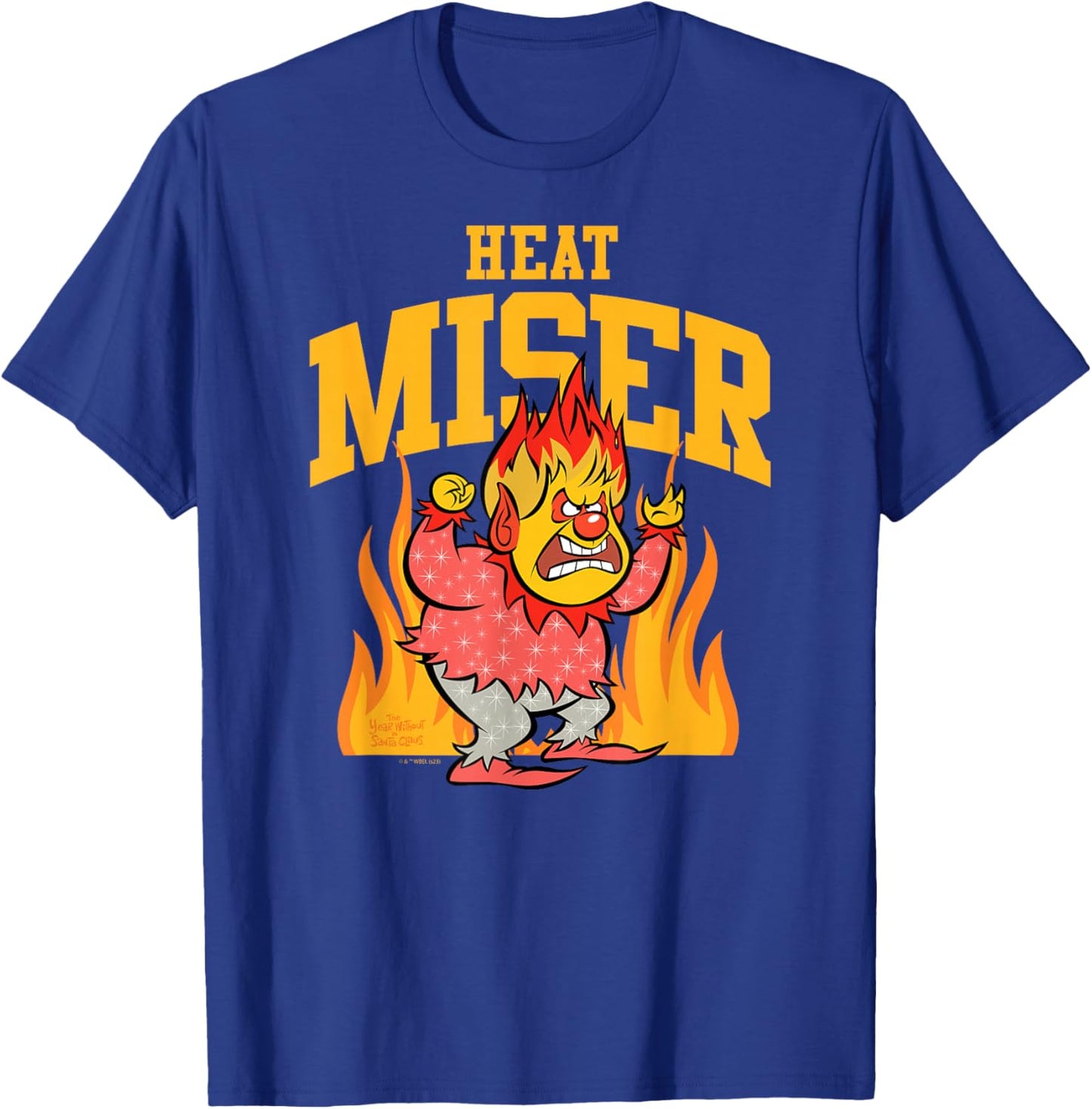 The Year Without Santa Claus - Heat Miser T-Shirt - T-Shirt | Royal