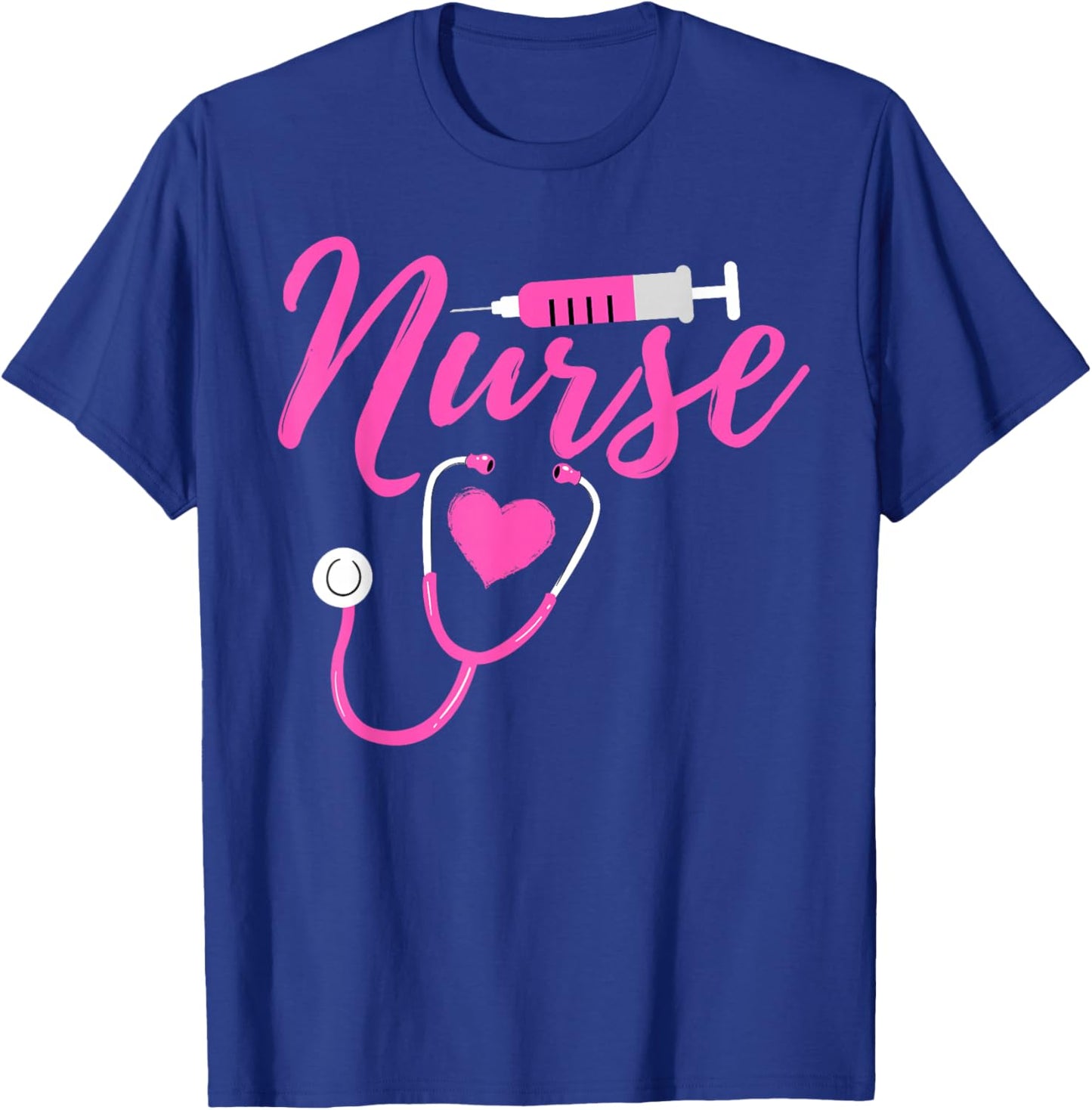 Happy Nurse Week 2025 Wound Care Nurse RN CNA Work Mom Dad T-Shirt - T-Shirt | Royal