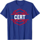 CERT Community Emergency Response Team Pride T-Shirt - T-Shirt | Royal