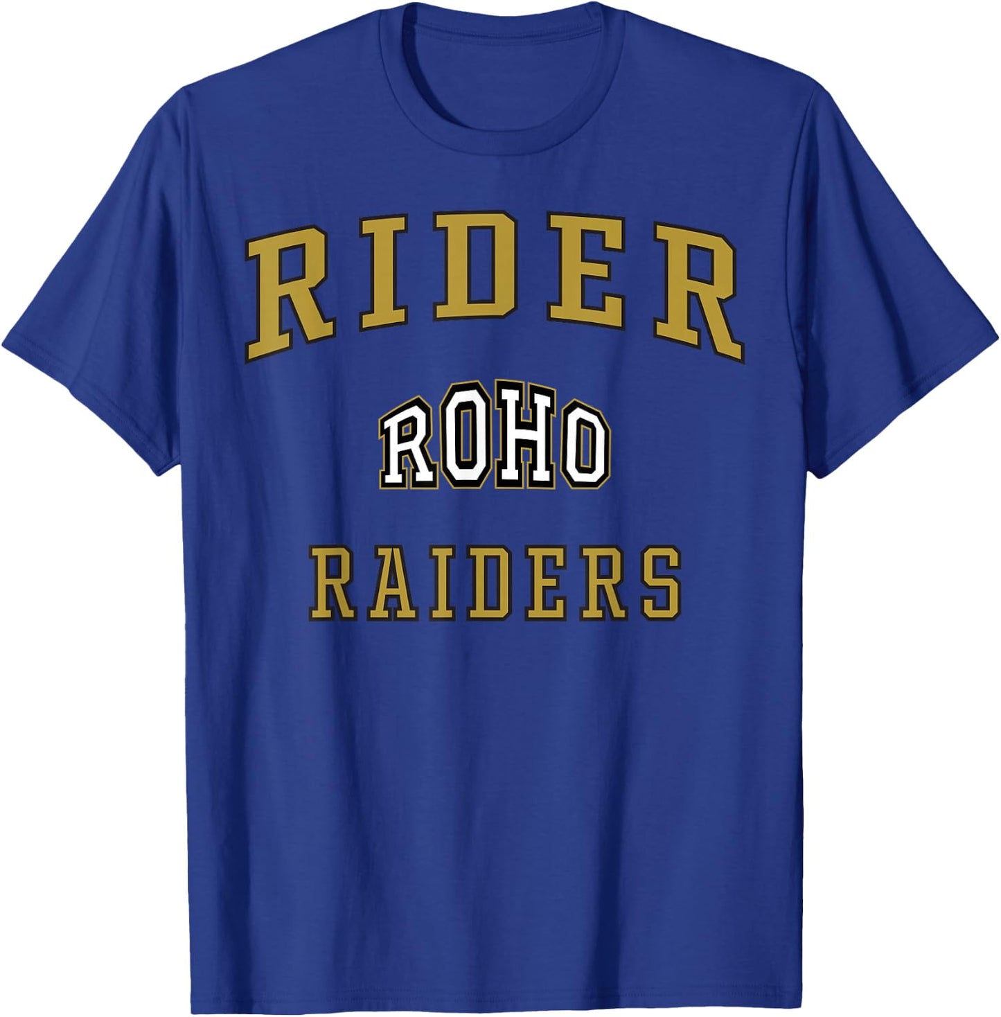 Rider High School Raiders C1 T-Shirt - T-Shirt | Royal