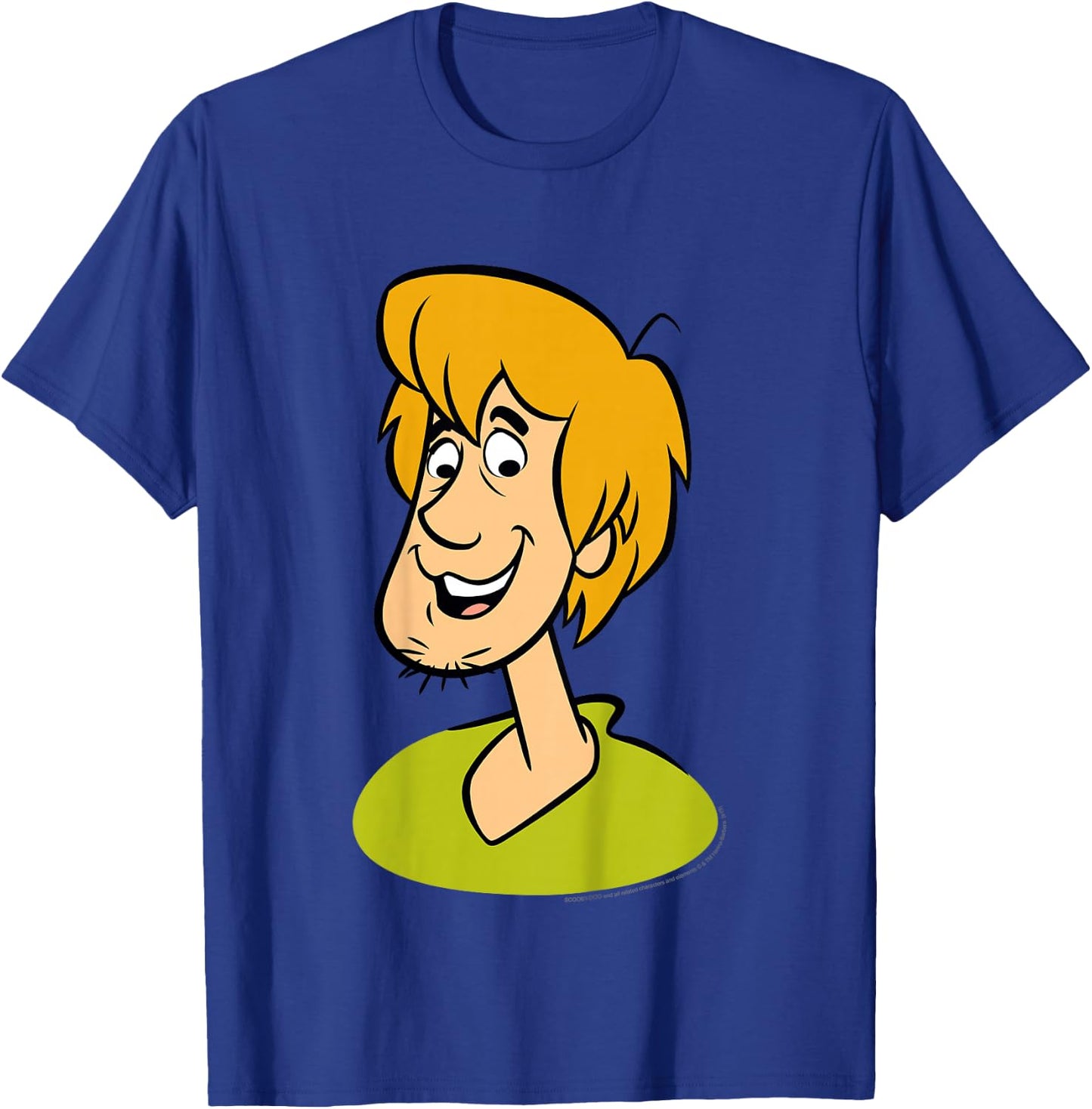 Kids Scooby Doo Shaggy Large Portrait T-Shirt - T-Shirt | Royal
