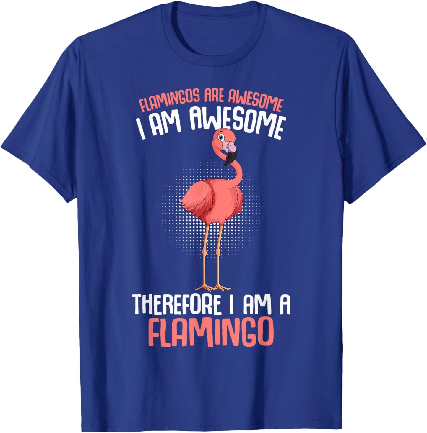 Flamingo Kids Girls Women Flamingo T-Shirt - T-Shirt | Royal