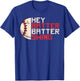 Funny Baseball Hey Batter Batter Swing Kids Retro T-Shirt - T-Shirt | Royal