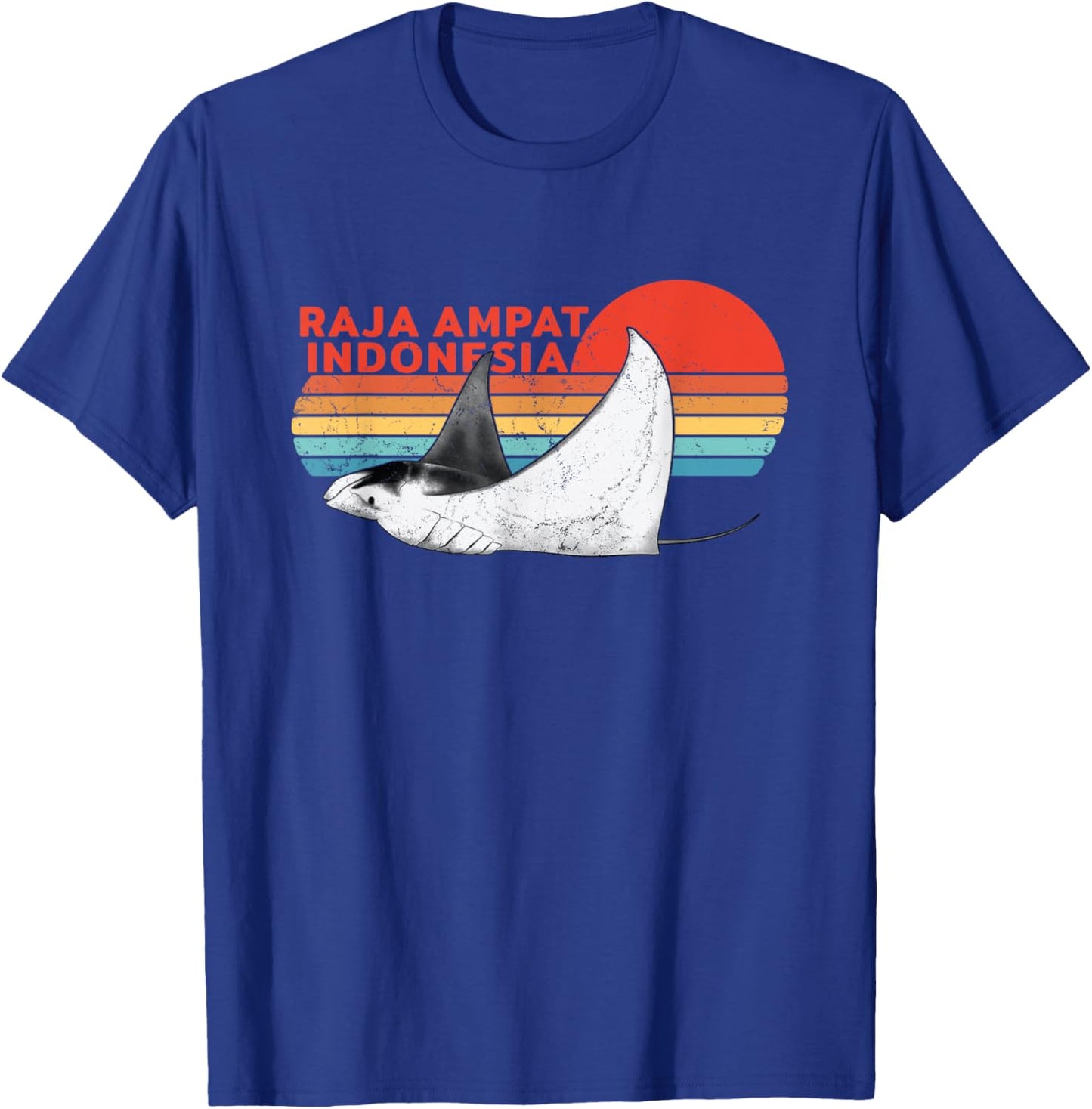 Indonesia Raja Ampat Manta Ray T-Shirt - T-Shirt | Royal