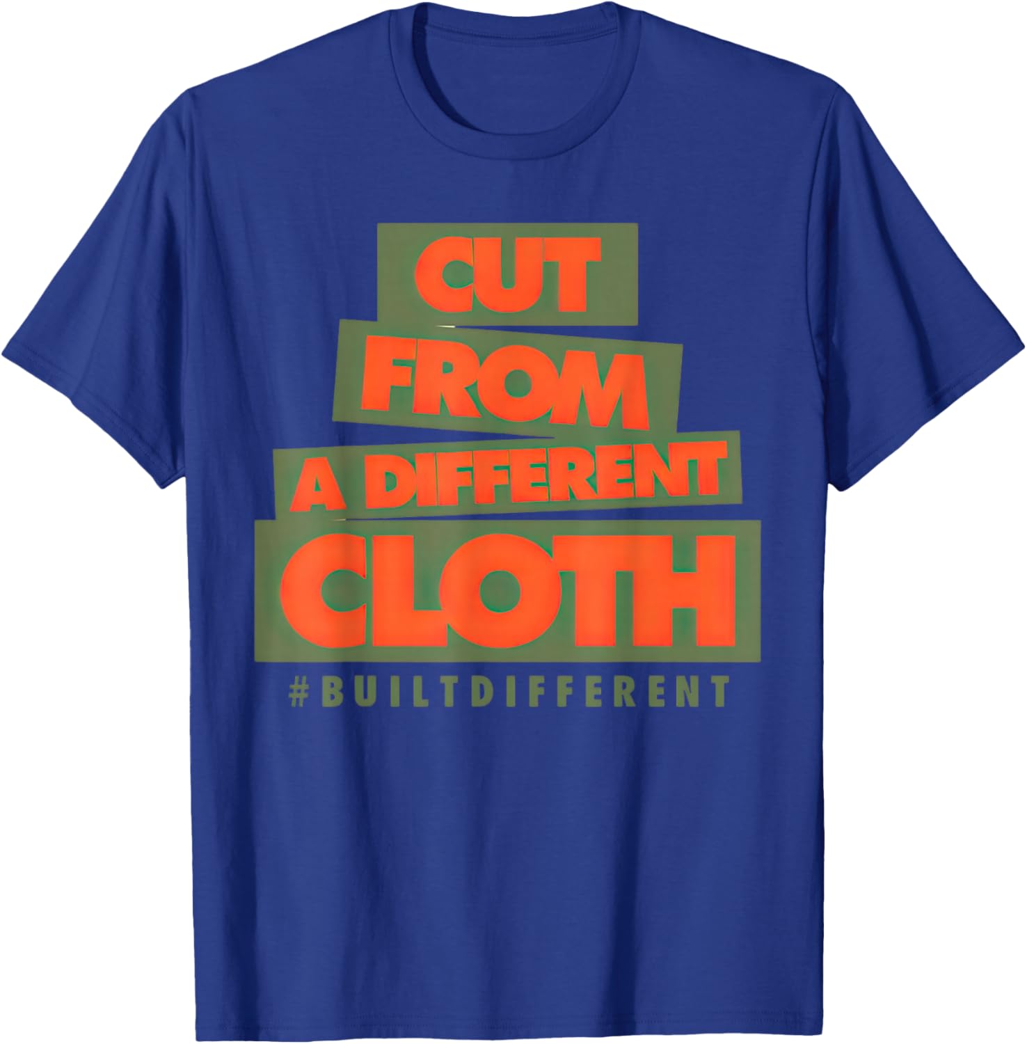 Olive Army Solar Orange Color Match T-Shirt - T-Shirt | Royal