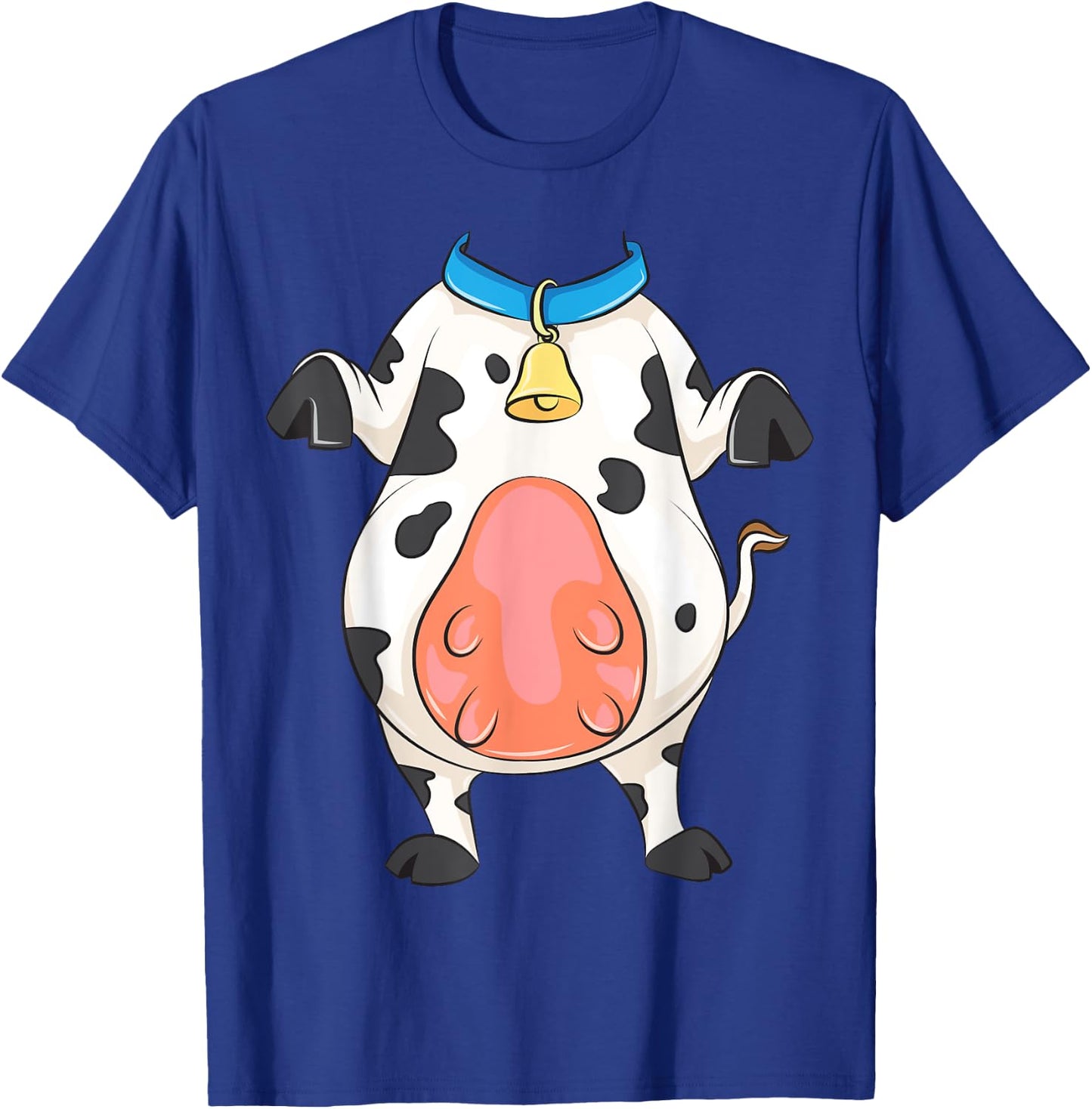 Headless Cow Costume Halloween | Cool Heifer Fan Funny Gift T-Shirt - T-Shirt | Royal