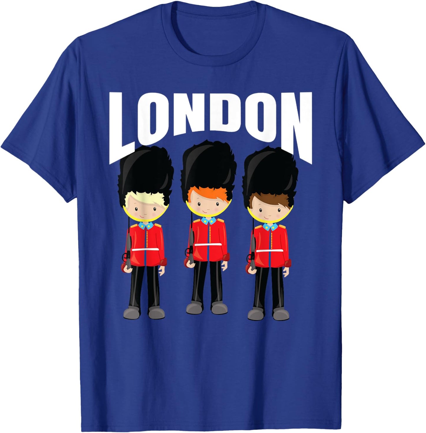 Cute Souvenir London Queens Buckingham Palace Guards Memento T-Shirt - T-Shirt | Royal
