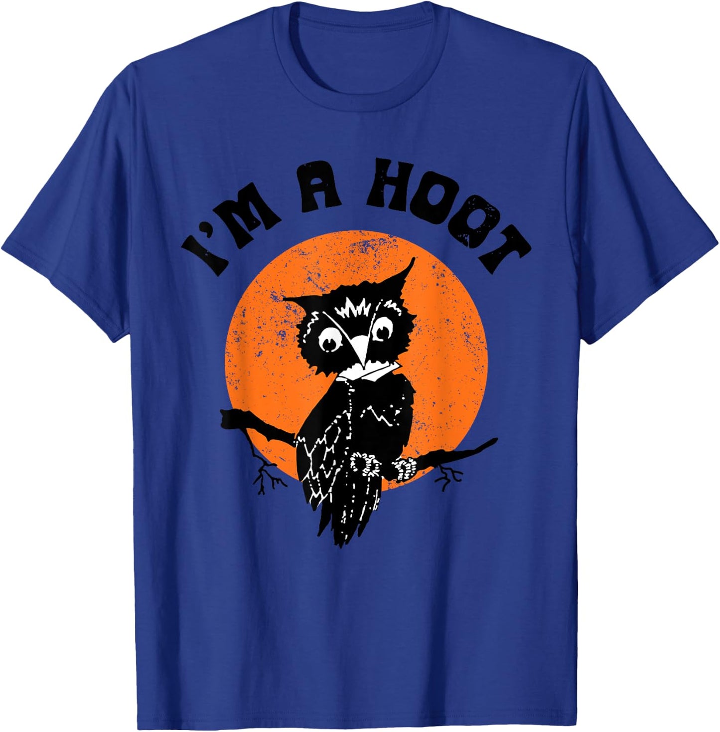 Funny Halloween I'm a hoot , Women T-Shirt - T-Shirt | Royal
