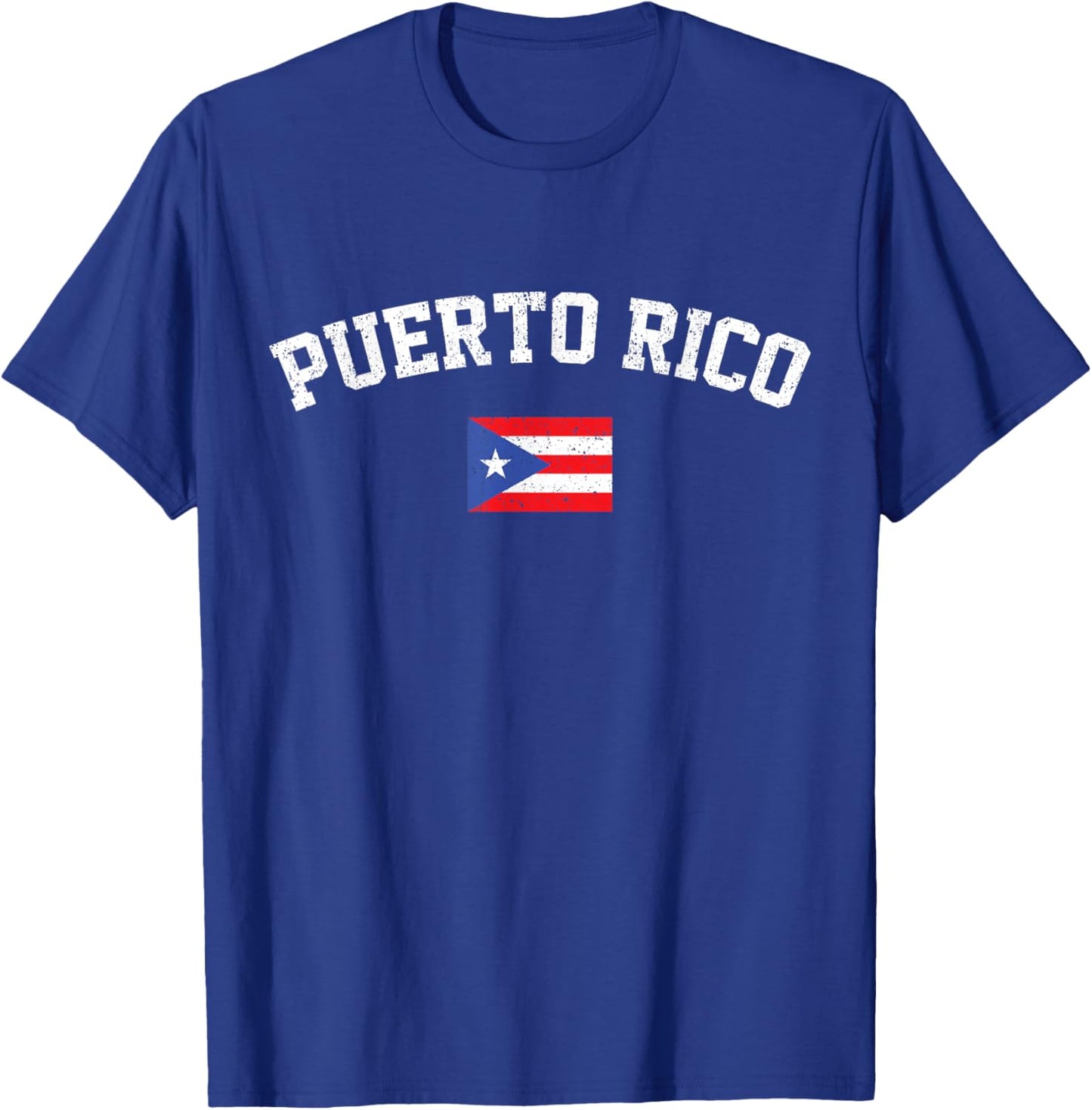 Puerto Rican Tourist Holiday Puerto Rico Flag T-Shirt - T-Shirt | Royal