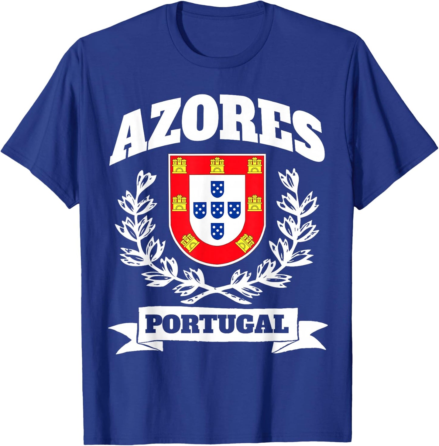 Azores Island Portugal Theme Portuguese Pride T-Shirt - T-Shirt | Royal