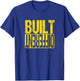 University Varsity-Gold Built Different Varsity-Gold T-Shirt - T-Shirt | Royal
