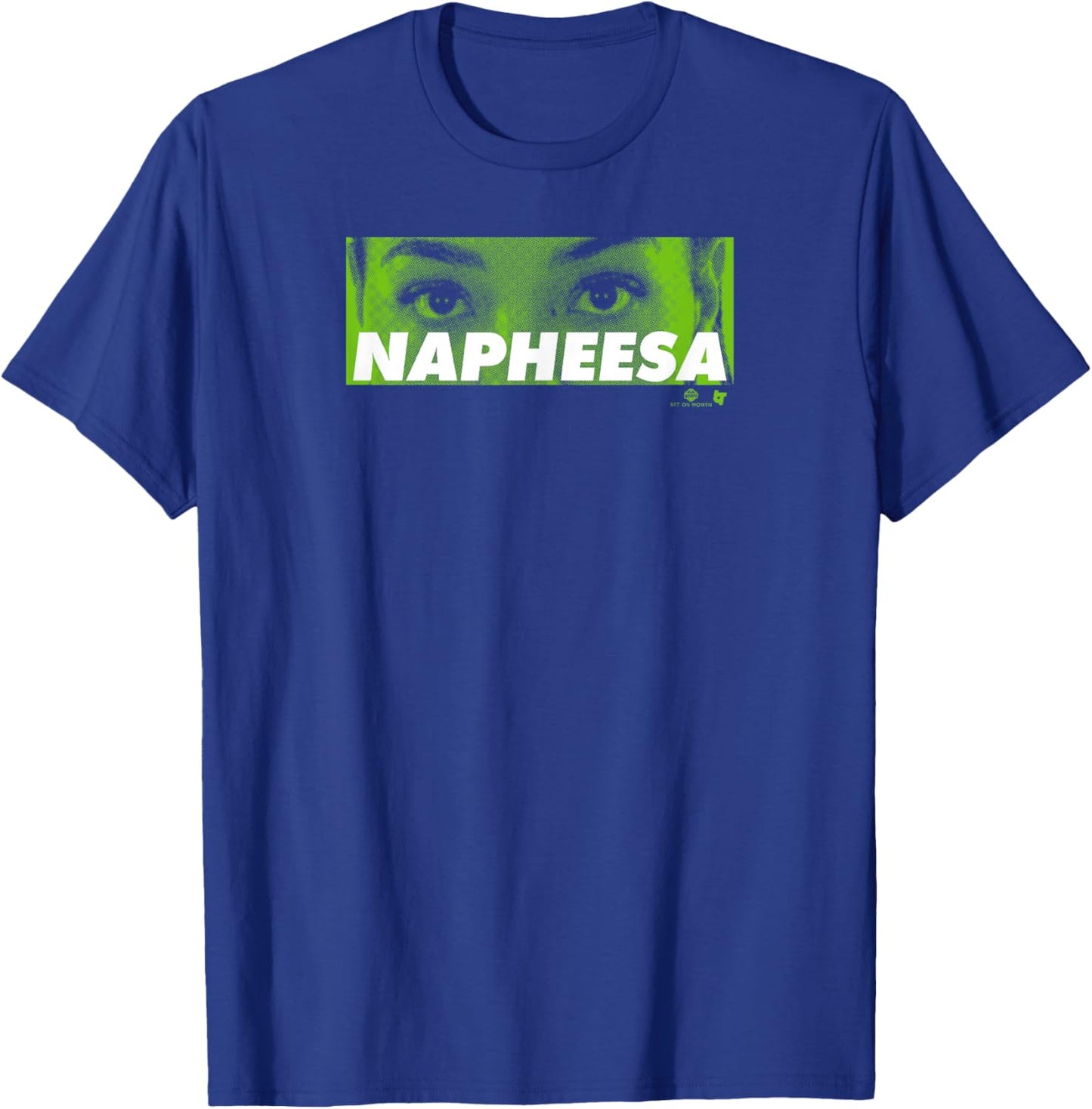 Napheesa Collier - Napheesa Eyes - Minnesota Basketball T-Shirt - T-Shirt | Royal