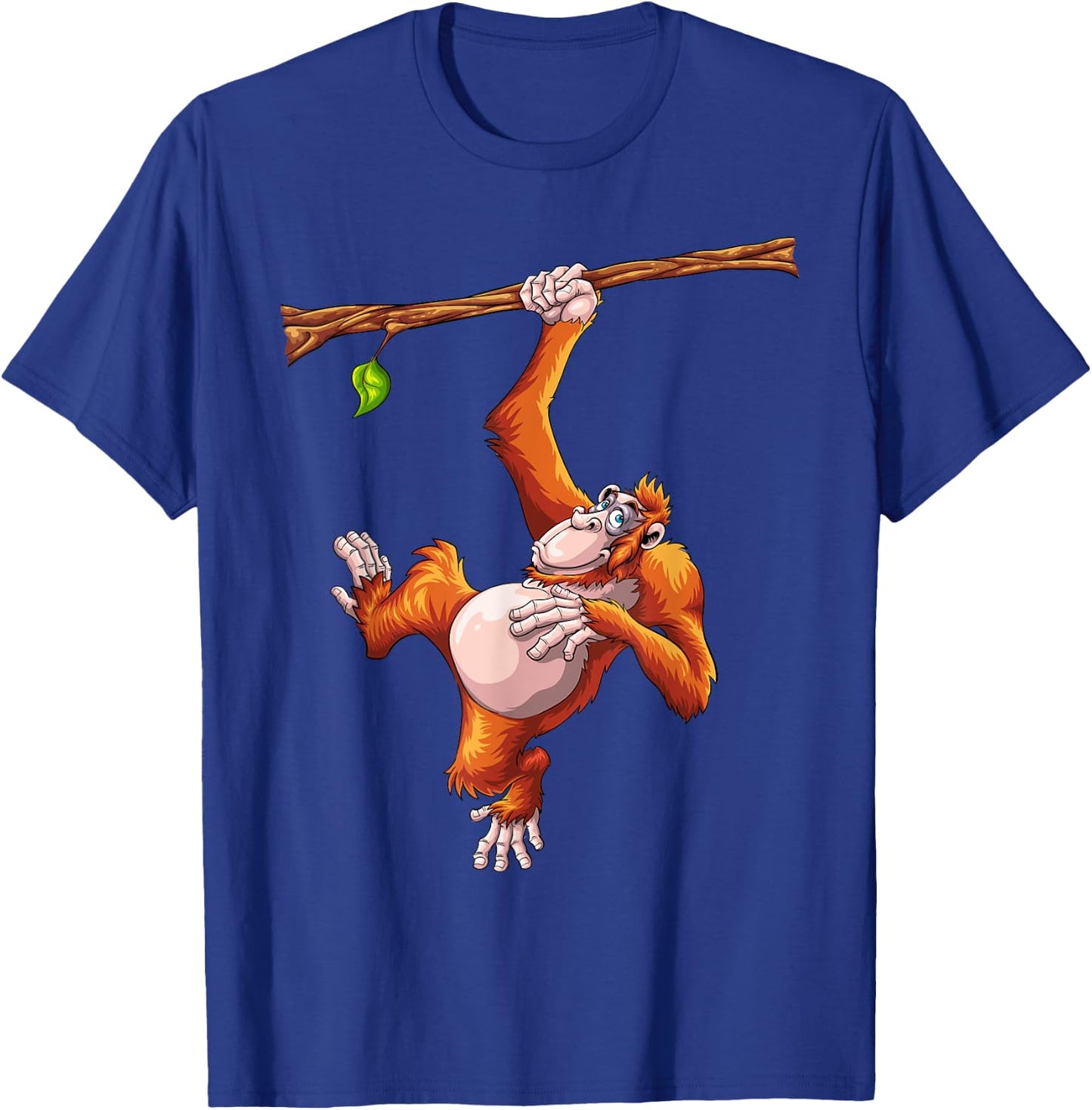 Cool Orangutan Art Women Kids Orangutan Apes Lover T-Shirt - T-Shirt | Royal