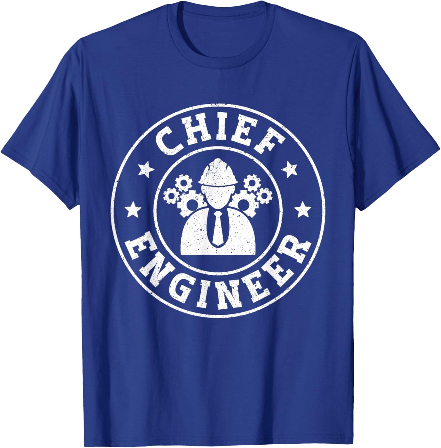 Engineer Chief Engineer T-Shirt - T-Shirt | Royal